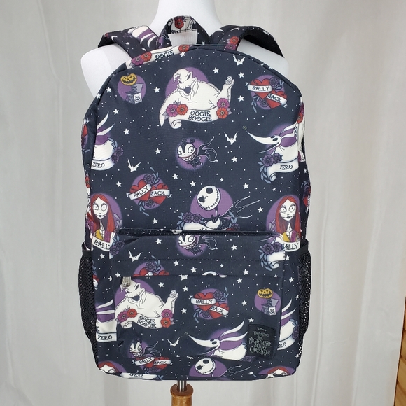 Loungefly Handbags - NWT Loungefly Disney Tim Burton's Nightmare Before Christmas Full Size Backpack